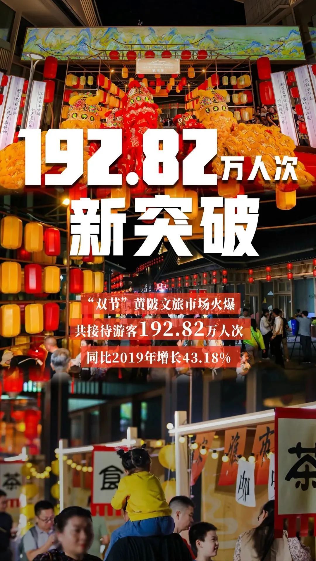 武汉黄陂双节期间旅游综合收入突破10亿元