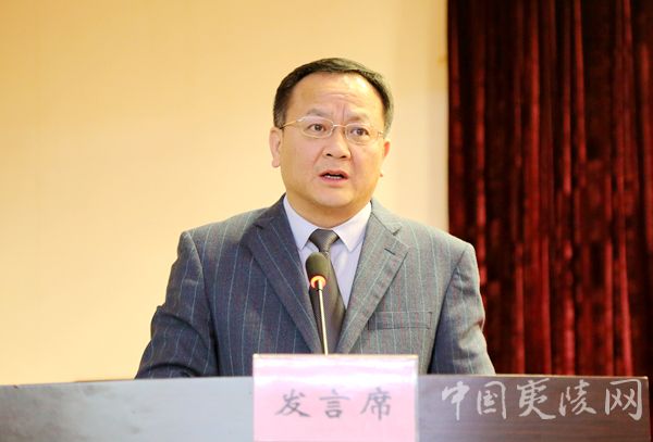 会议由夷陵区委副书记,区委办公室主任李泽刚主持.