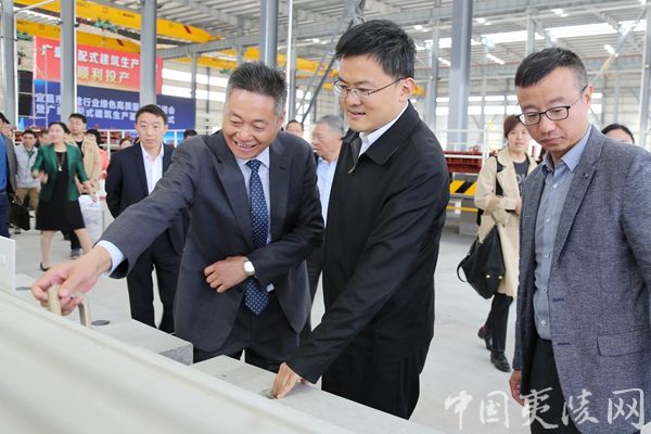 湖北广盛装配式建筑生产基地正式投产