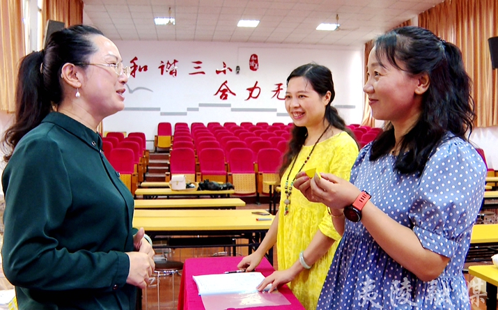 小溪塔三小讓校園特色文化深植老師心中