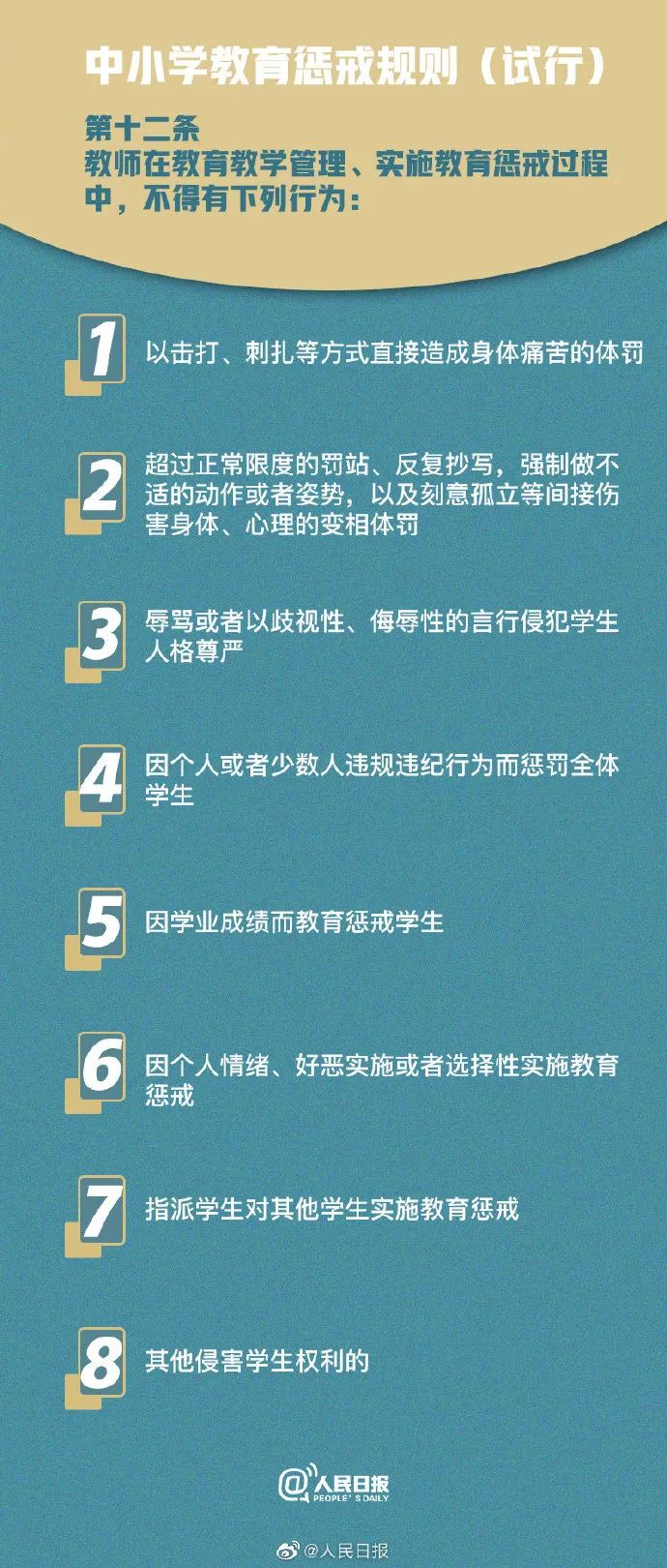 各校貫徹落實《規定》,依據《規則》健全教育懲戒的實施,監管和救濟