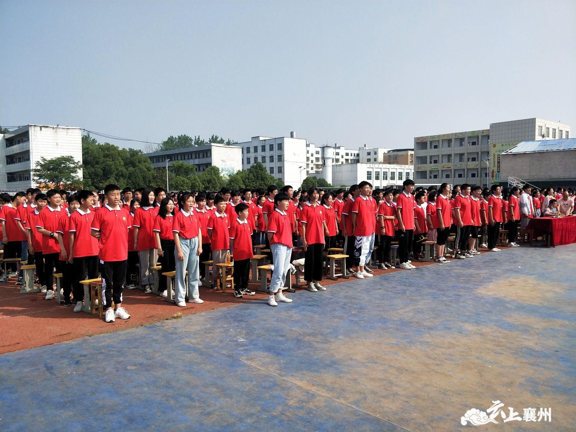 双沟镇中心学校举办学党史感党恩唱红歌比赛