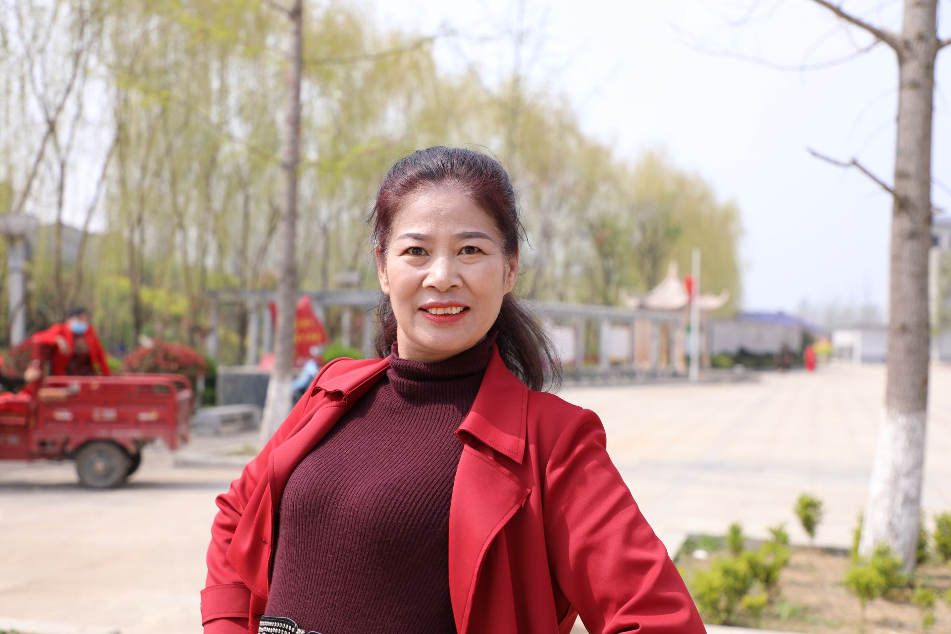 旗袍秀走进乡镇68助力乡村文化兴