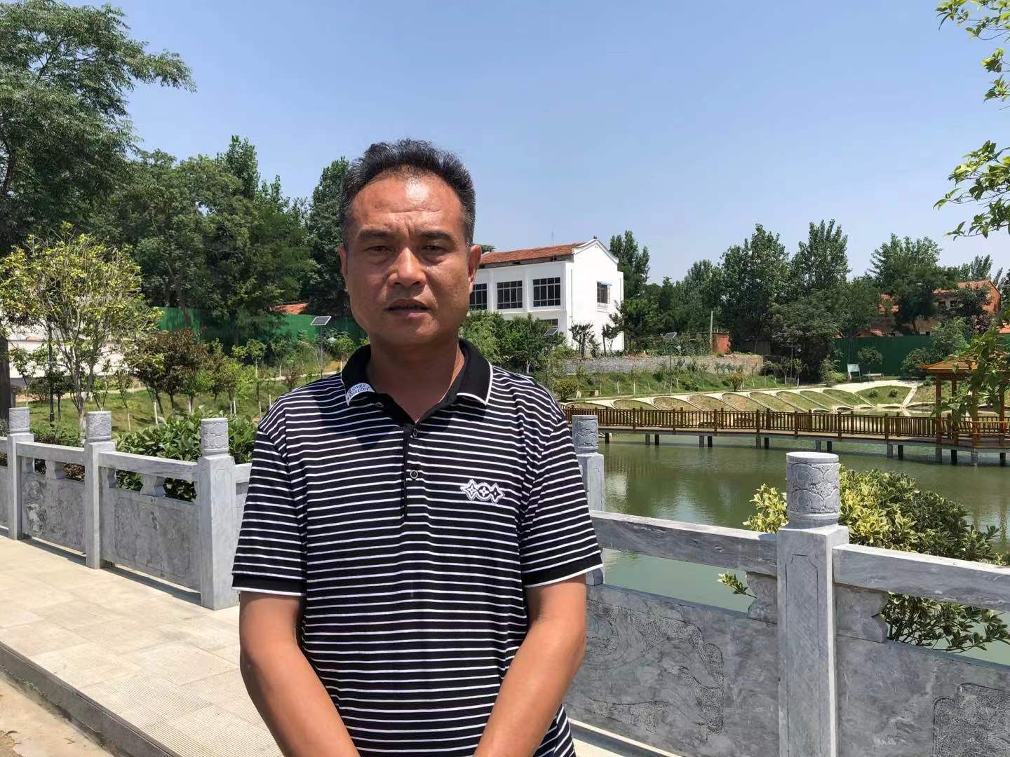 佘营村党支部书记  郝建斌:"下一步,我们将把工作重心放在产业发展上