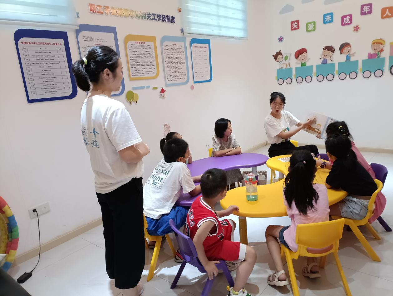 张湾街道暑期托管班开班啦