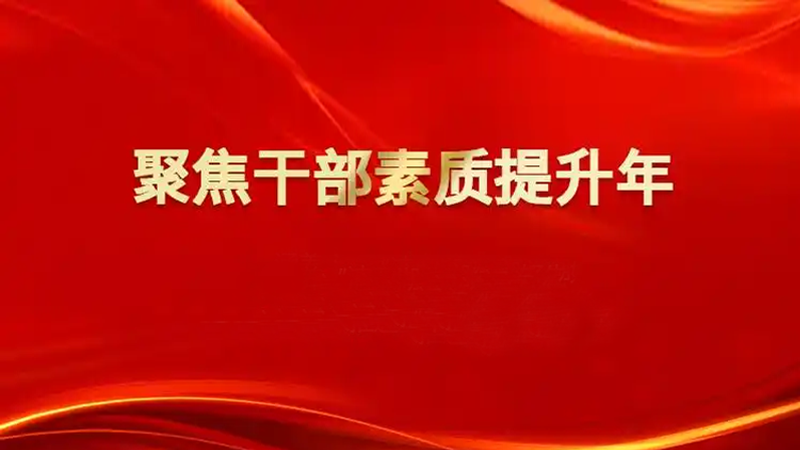 干部素质提升年