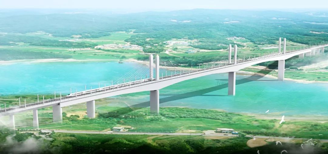 巴河特大桥是黄黄铁路主线控制性工程,其建设进度决定全线的工期.