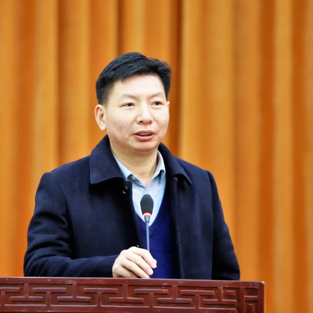 团办公室四级调研员姚官华及江汉大学马克思主义学院院长,教授赵兴