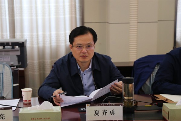 孝南区区长夏齐勇等区领导到区法院调研指导工作_云上孝南