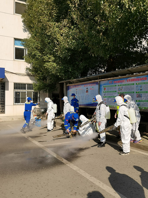 卧龙乡组织开展消杀行动