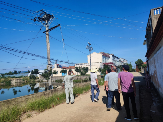 孝南区杨店镇节约用电行动进行时