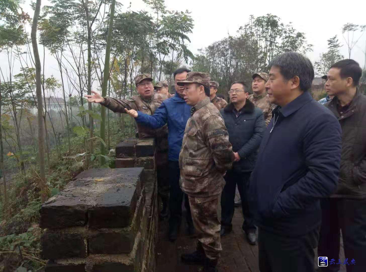 杨万军调研咸安国防教育基地建设工作