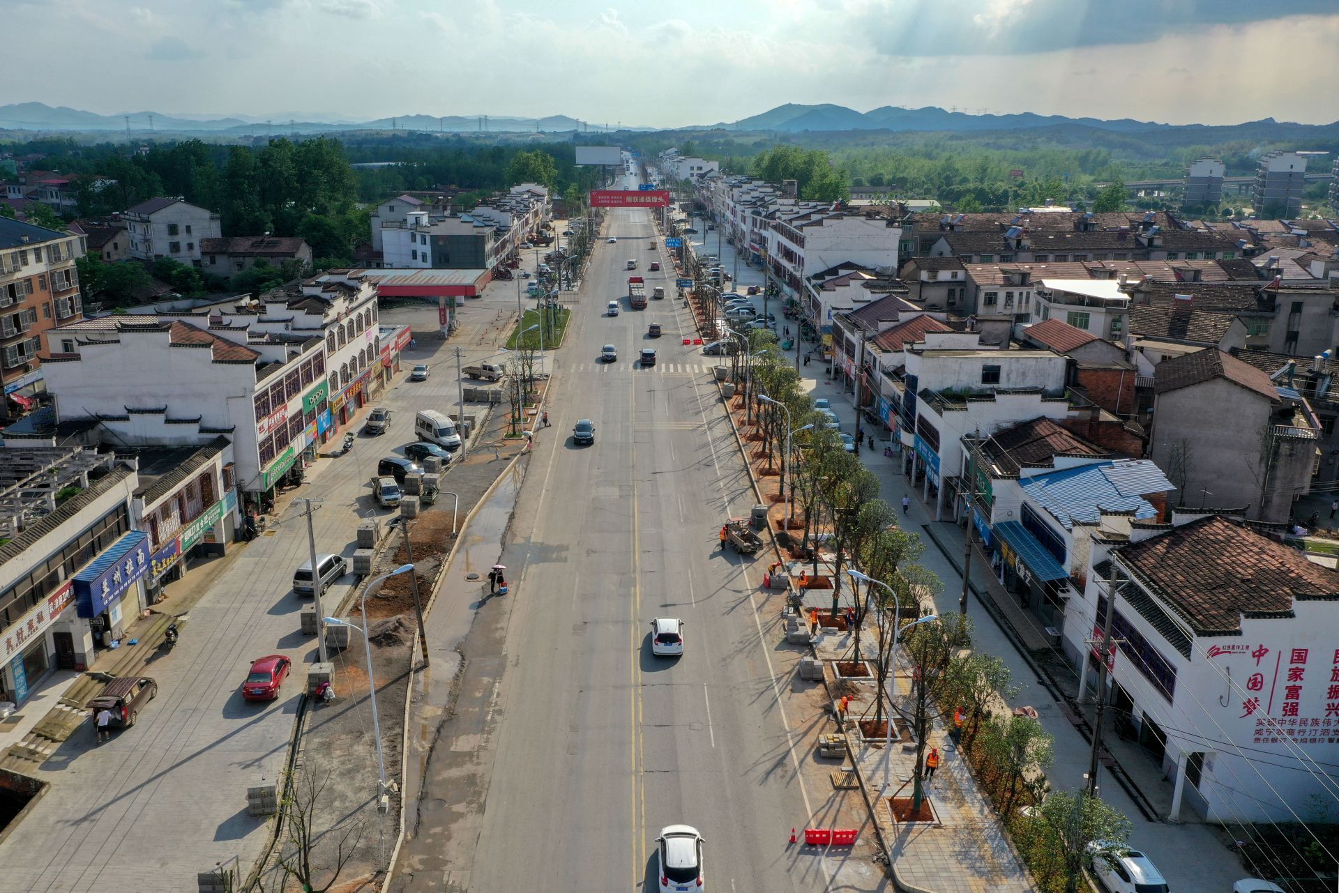 汀泗桥镇扮靓古镇正当时