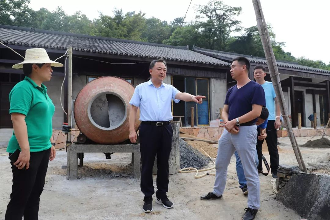 何运平到洛阳镇督办全域旅游工作