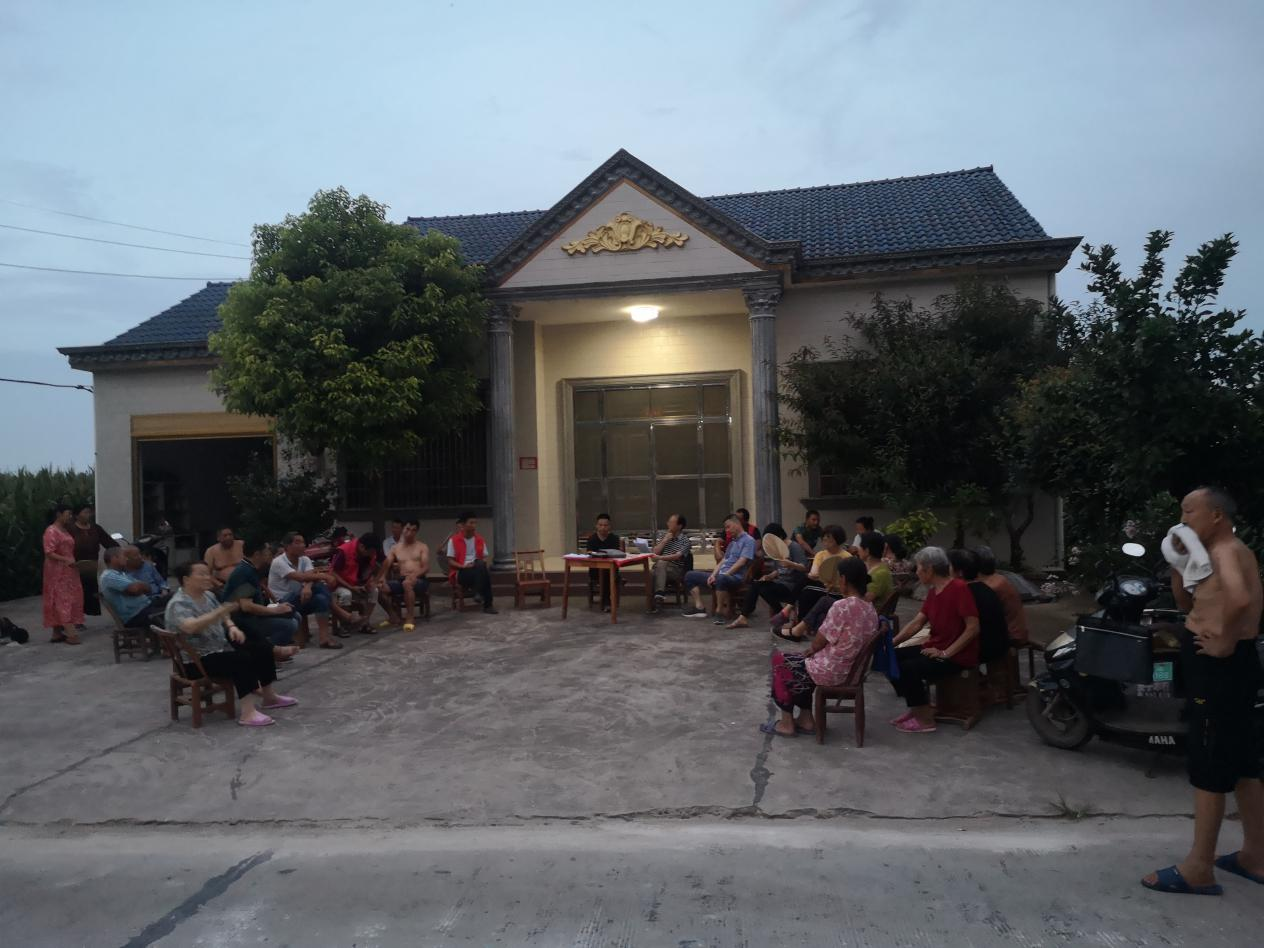 松滋市侨联到涴市镇开展蹲点式调研