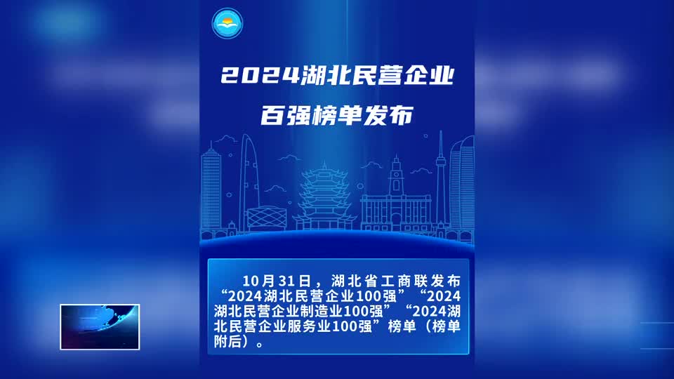 创历史最好水平 我市多家民营企业上榜2024湖北省民企百强