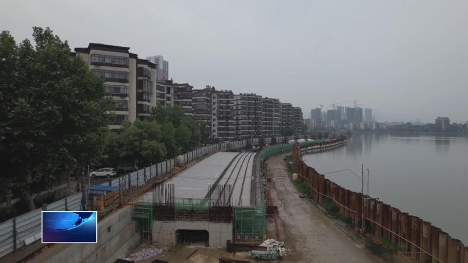 奋战二季度 冲刺双过半 | 颐阳路生态廊道工程：首联现浇箱梁顺利浇筑