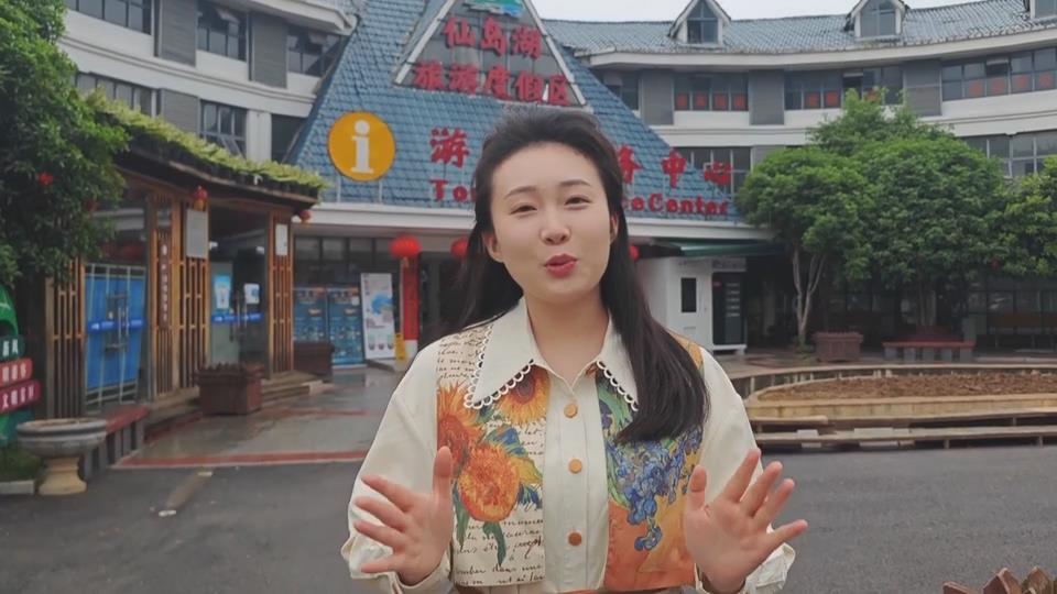 【新闻直通车】记者vlog·上春山 采春茶 游黄石 | 阳新仙岛湖：舟行碧波揽湖光 枕风听鸟宿仙岛