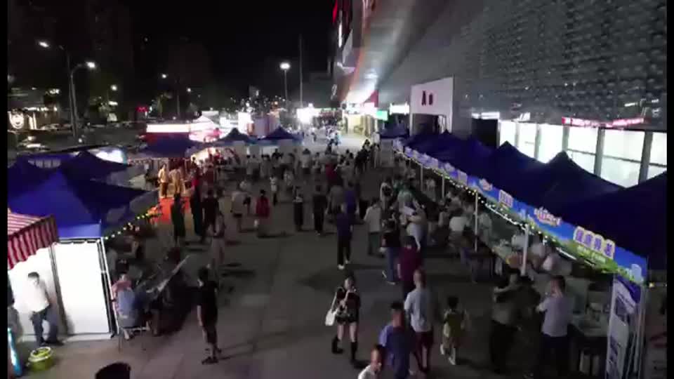 【新闻直通车】健康夜市 为健康加油
