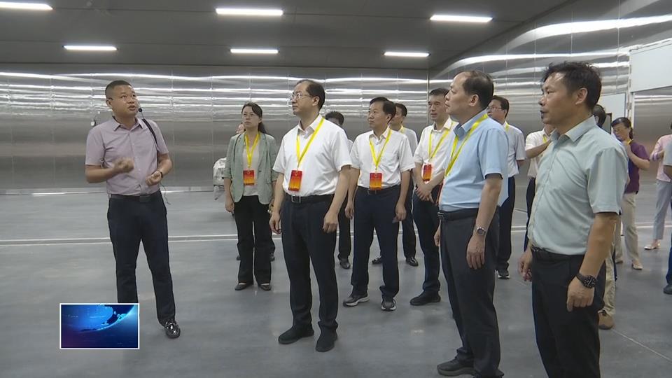市人大常委会集中视察我市现代设施农业发展情况