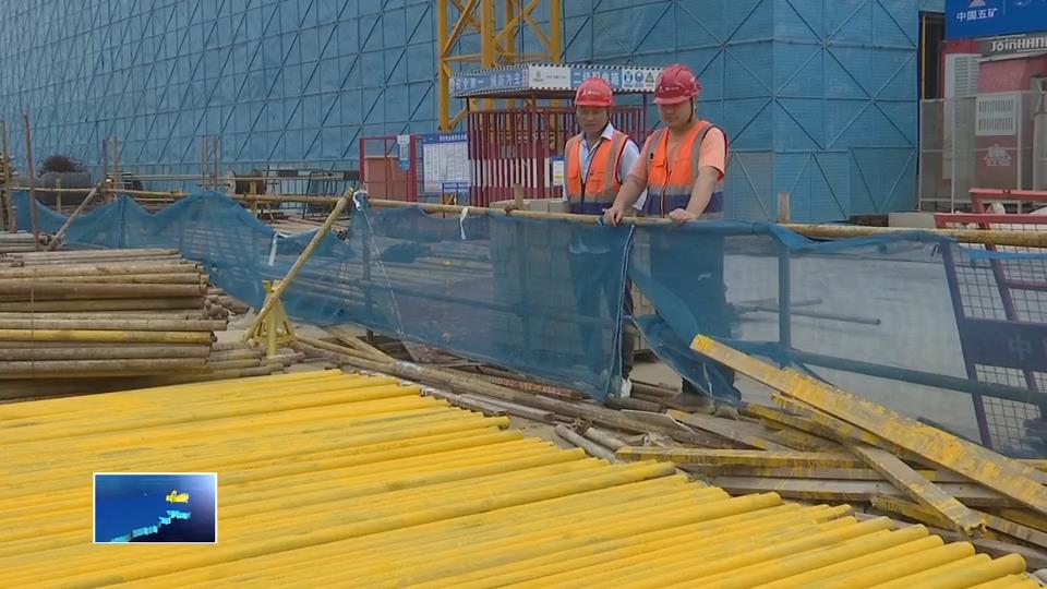 国庆我在岗 | 市总部经济产业园建设者：用汗水书写“城建故事”
