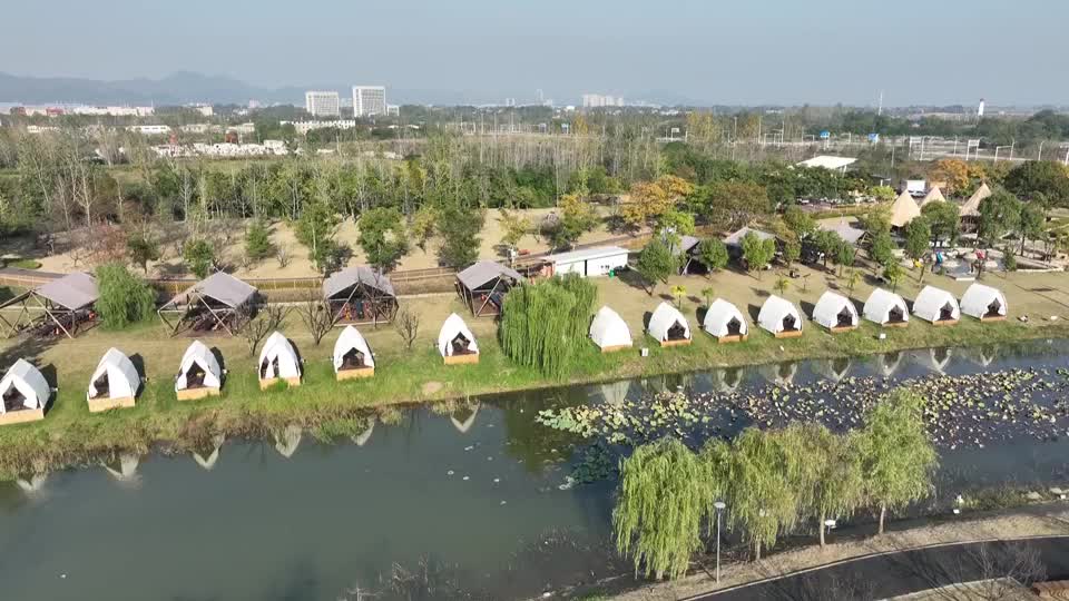 【新闻直通车】说说“十四五”这五年 | 奥体公园：露营游玩盛地 值得推荐