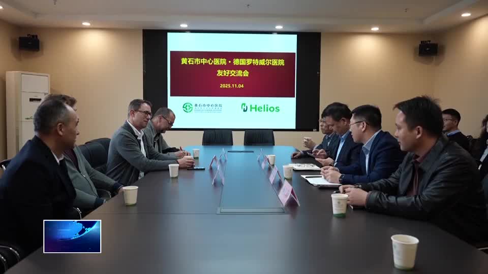 德國(guó)醫(yī)療專(zhuān)家團(tuán)來(lái)我市 共商友好醫(yī)院合作