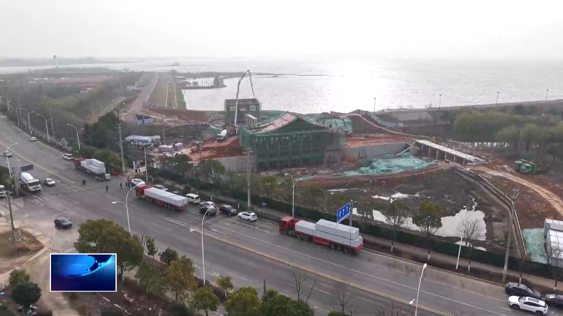 奋进“十五五” 实干开新局 | 大冶湖核心区东西泵站开启“冲刺模式” 力保汛前投用