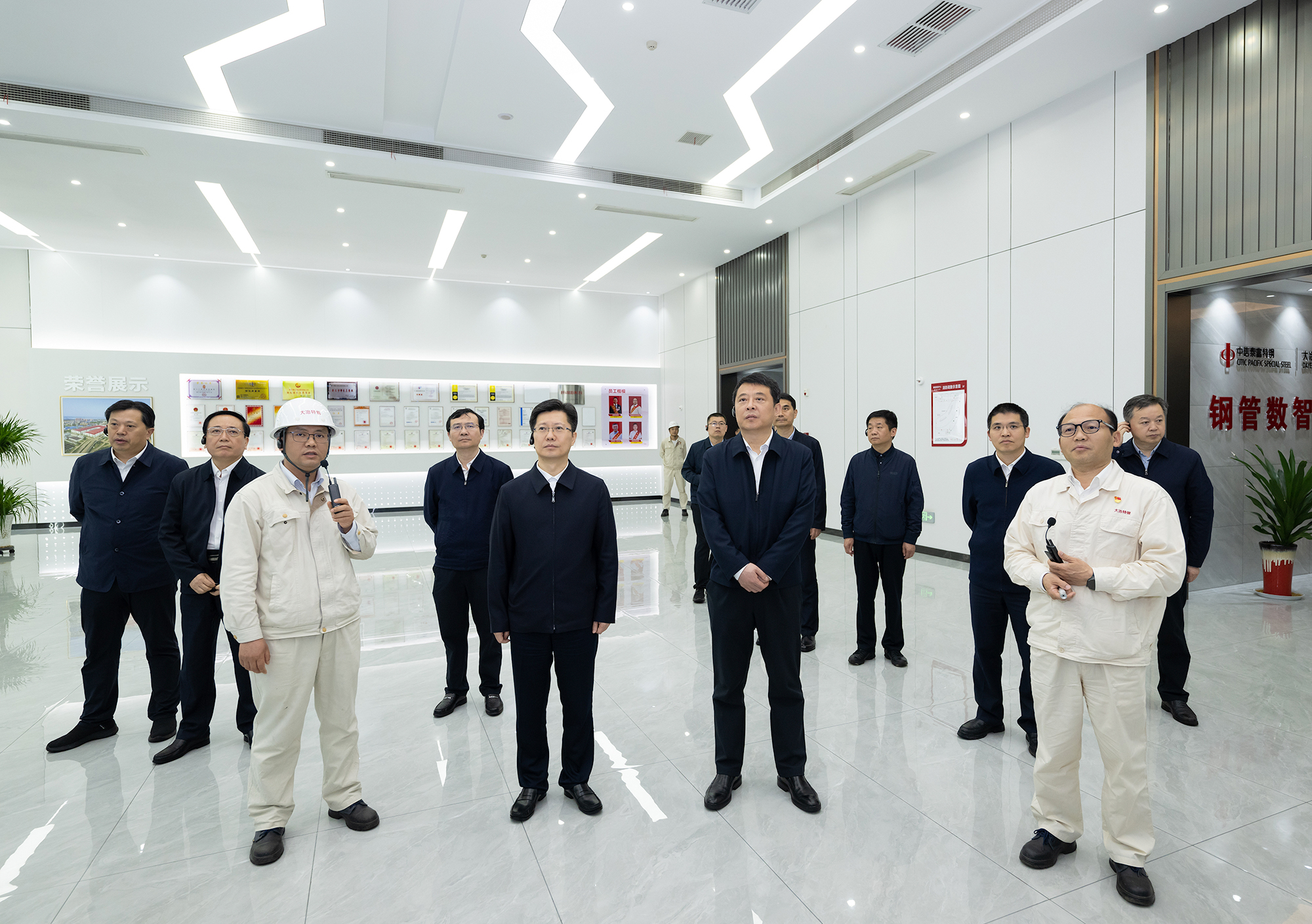 枣庄市委书记翟军率党政代表团一行来黄考察