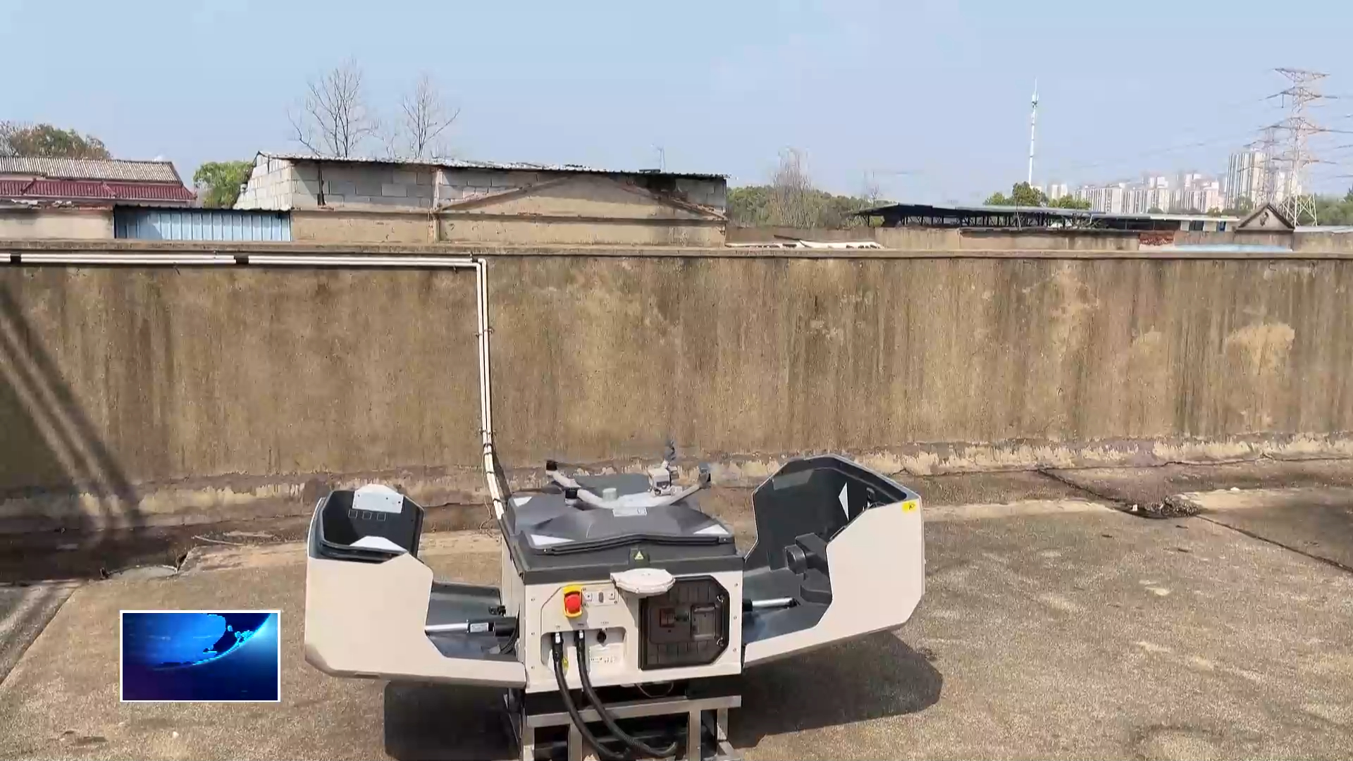 直通县市区·第一时间 | 大冶：“空中哨兵”上岗 织密森林防火“天网”