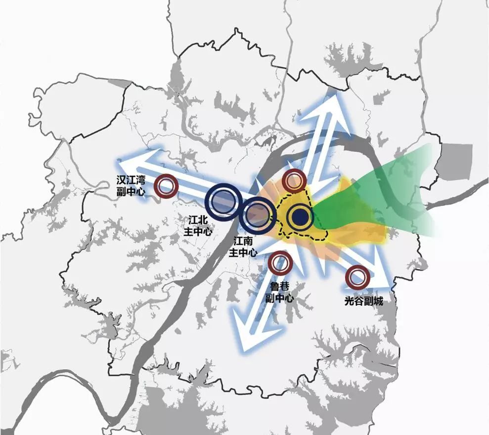 剛剛武漢發佈重磅城市規劃涉及長江新城多條軌道交通
