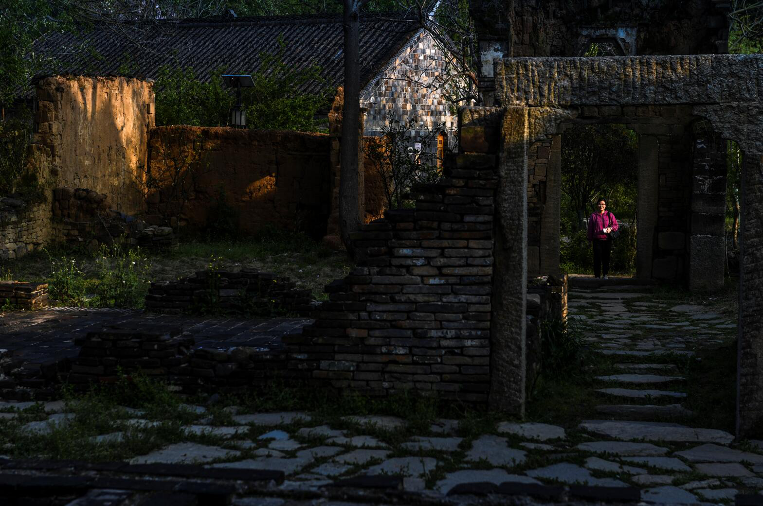 大悟金岭村:整合古民居,发展乡村游