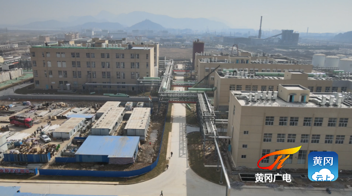 近日,记者在武穴市田镇马口工业园区看到,龙翔药业新兽用原料药项目