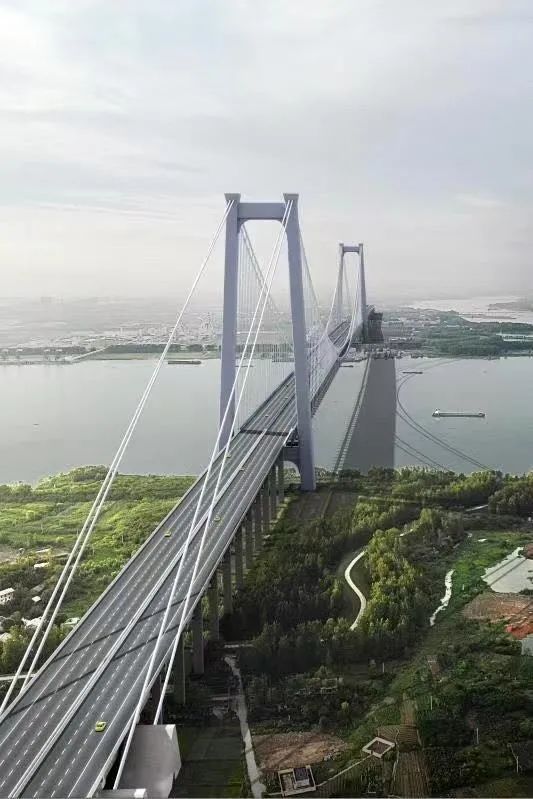 据了解,燕矶长江大桥地处黄冈市和鄂州市交界处,桥位上距鄂黄长江公路