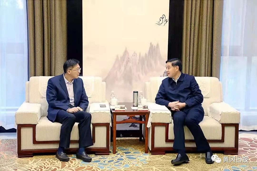 视频张家胜会见中船集团七一二所所长桂文彬