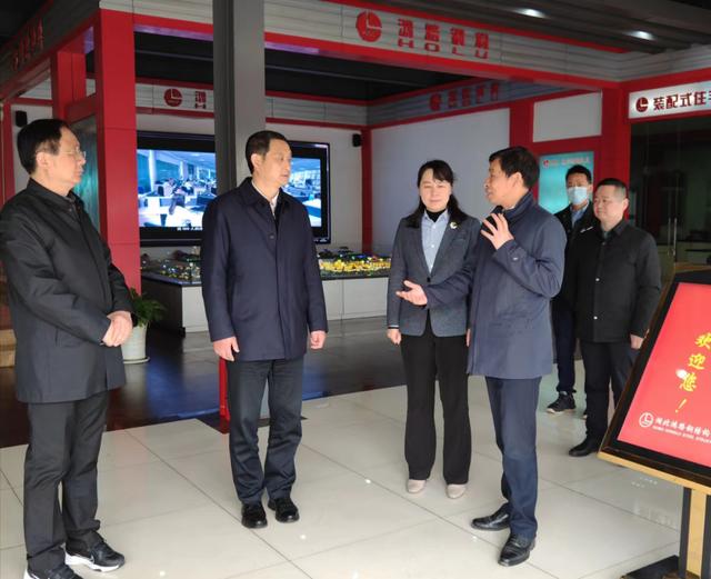 刘海军赴团风县调研工业"开门红"工作_云上黄冈