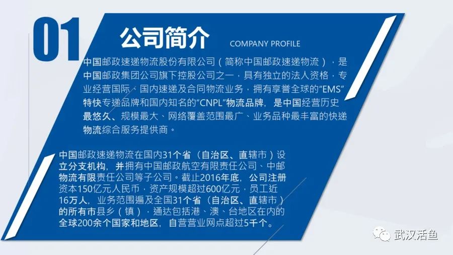 武汉活鱼关联企业介绍之38中国邮政速递物流股份有限公司武汉市分公司