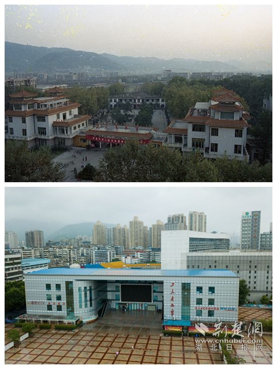 11组新旧图片对比带你感受黄石时代变迁