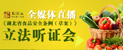 长江云直播：湖北省食品安全条例（草案）立法听证会