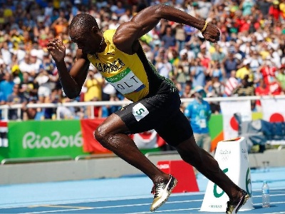 男子200米预赛:博尔特晋级半决赛