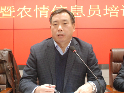 焦泰文出席全省农业系统办公室主任暨农情信息员培训班