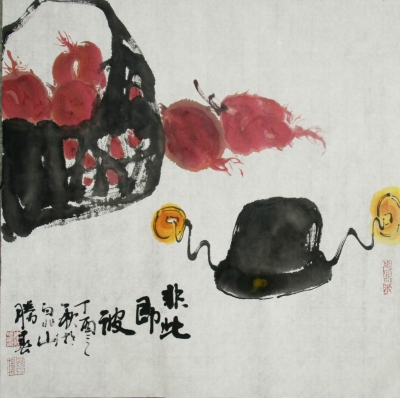 《反腐倡廉水墨画》系列