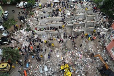 滚动更新丨​土耳其再次发生7.8级地震 震源深度20千米