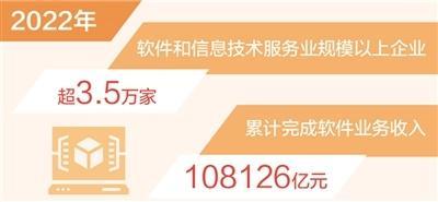 工信部：2022年软件业务收入跃上十万亿元台阶