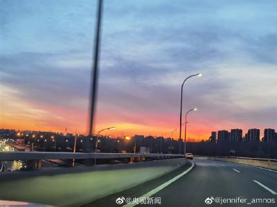 今晨多地现粉紫色日出，一份来自天空的浪漫请你查收