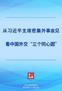 第一观察丨从习近平主席密集外事会见看中国外交“三个同心圆”