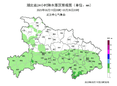 湖北天气大反转！暴雨＋10级大风明晚来袭