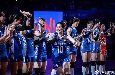世联赛六连胜！中国女排3比1战胜保加利亚队