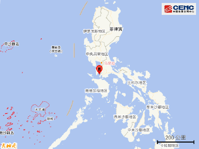 菲律宾发生6.2级地震