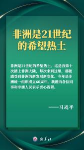 海报丨推进现代化，习近平擘画高水平中非命运共同体美好未来